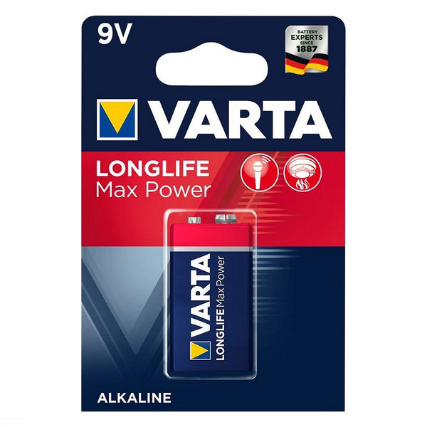 Varta Longlife Max Power 9V Batterij