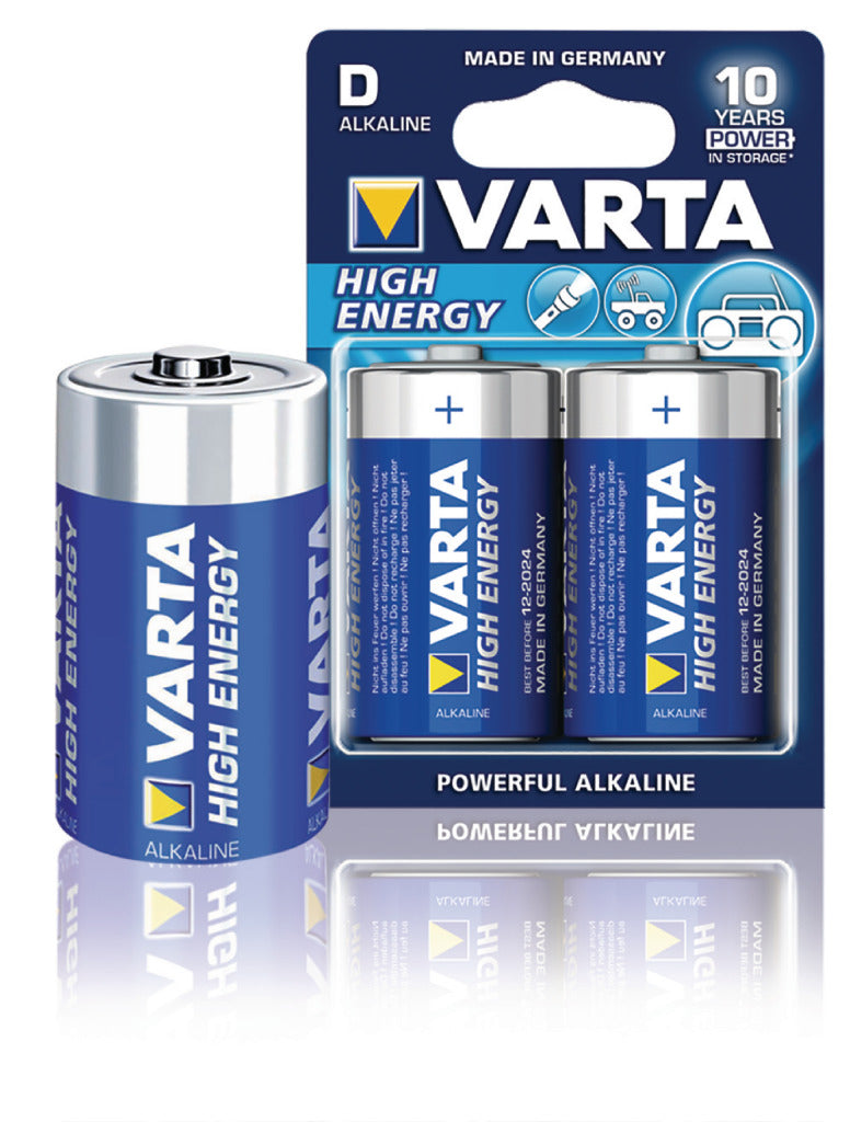 Varta 4920/2b Batterij Alkaline D/lr20 1.5 V 10x2 Stuks