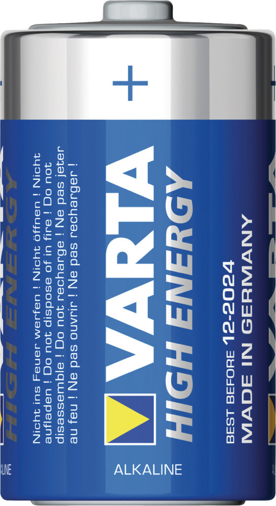 Varta 4920/2b Batterij Alkaline D/lr20 1.5 V 10x2 Stuks