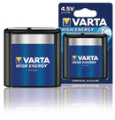 Varta V4912 High Energy Flatpack Batterij 3LR12