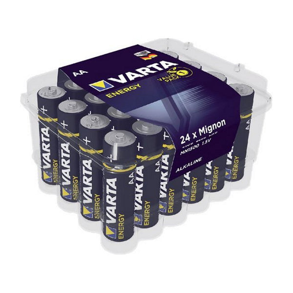 Batterij VARTA Energy Alkaline AA/LR6 Batterij  (Box a 24 stuks)