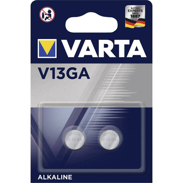 Varta V13GA Knoopcelbatterijen 2 Stuks