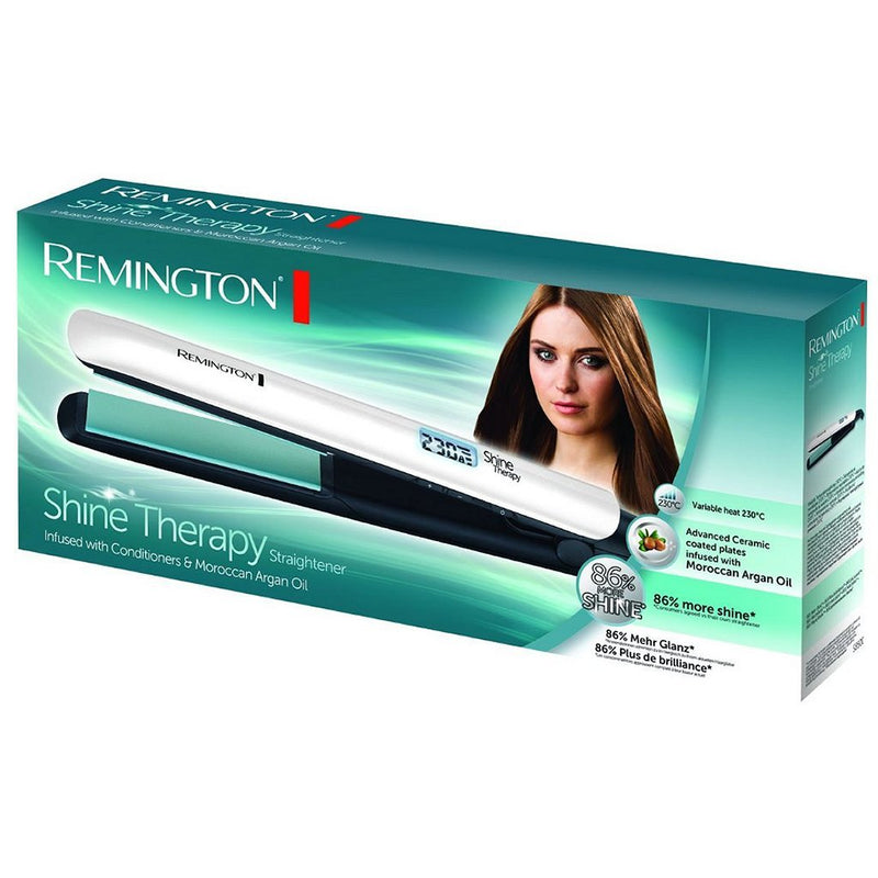 Remington S8500 Shine Therapy Stijltang Zwart/Zilver