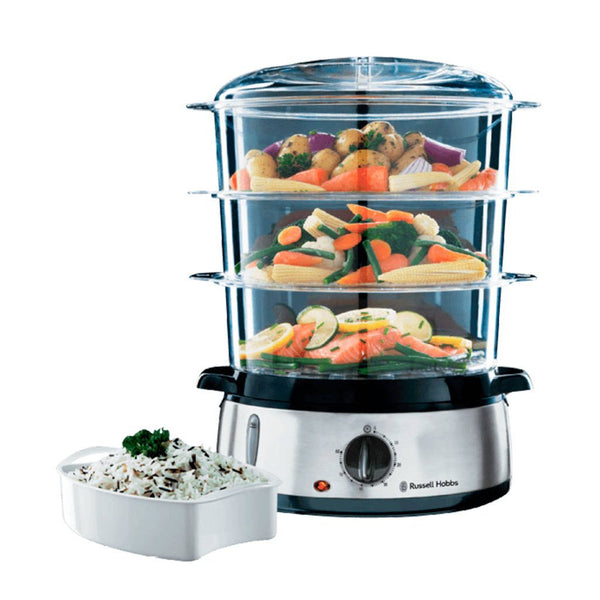 Russell Hobbs 19270-56 Cook@home Stoomkoker RVS/Zwart