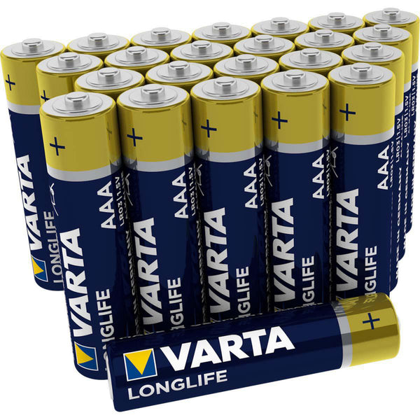 Varta VARTA-4103 Longlife AAA Batterijen 24 Stuks