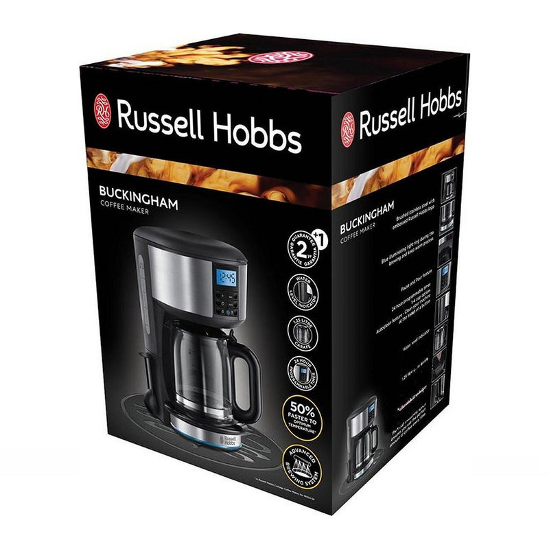 Russell Hobbs 20680-56 Buckingham Koffiezetapparaat Zwart/RVS