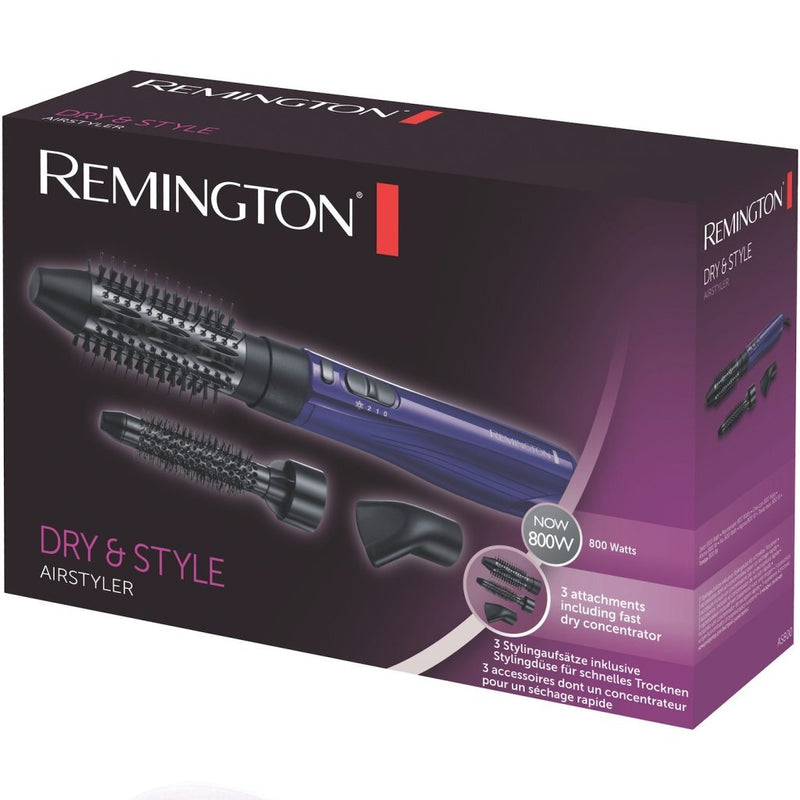 Remington AS800 Dry and Style F&ouml;hnborstel Paars/Zwart