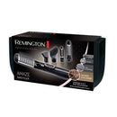Remington AS1220 Amaze Heteluchtborstel + 5 Hulpstukken Zwart/Zilver