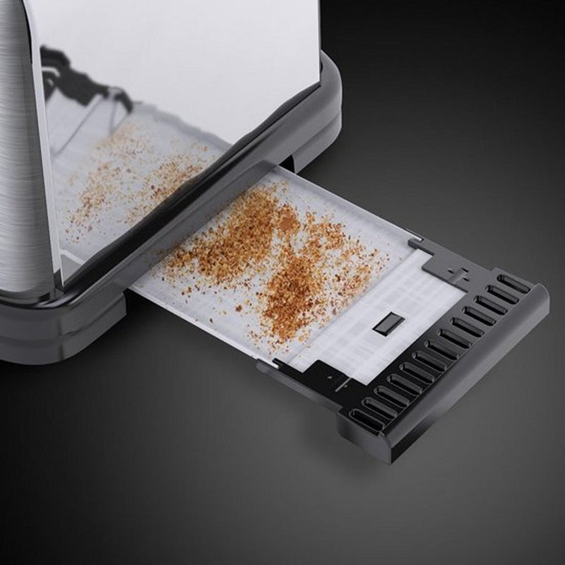 Russell Hobbs 23610-56 Adventure Long Broodrooster RVS/Zwart