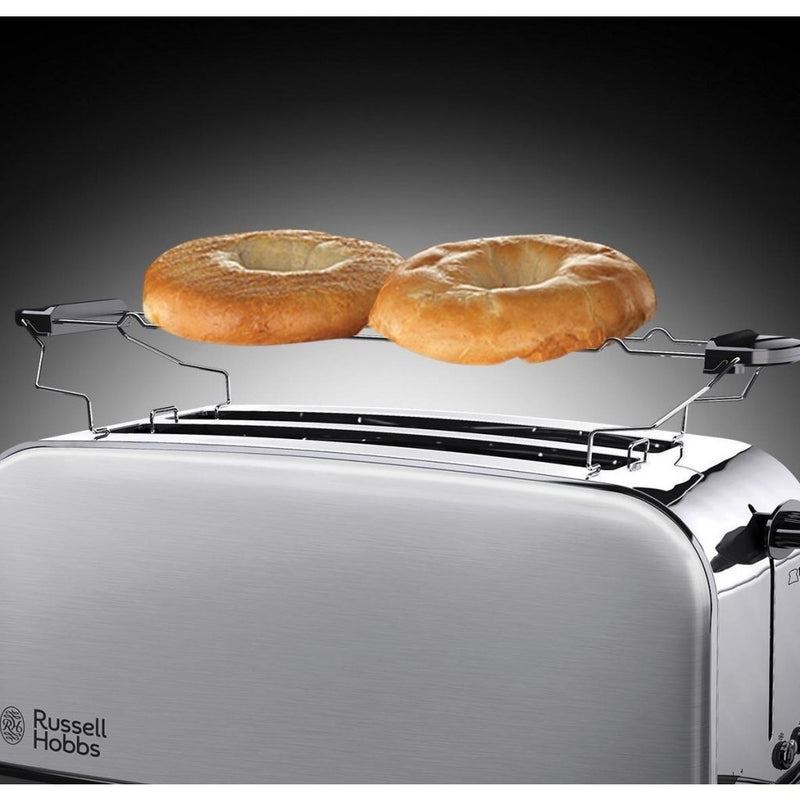 Russell Hobbs 23610-56 Adventure Long Broodrooster RVS/Zwart