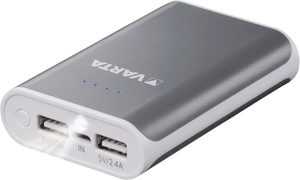 Varta Draagbare Powerbank 6000MAH Grijs