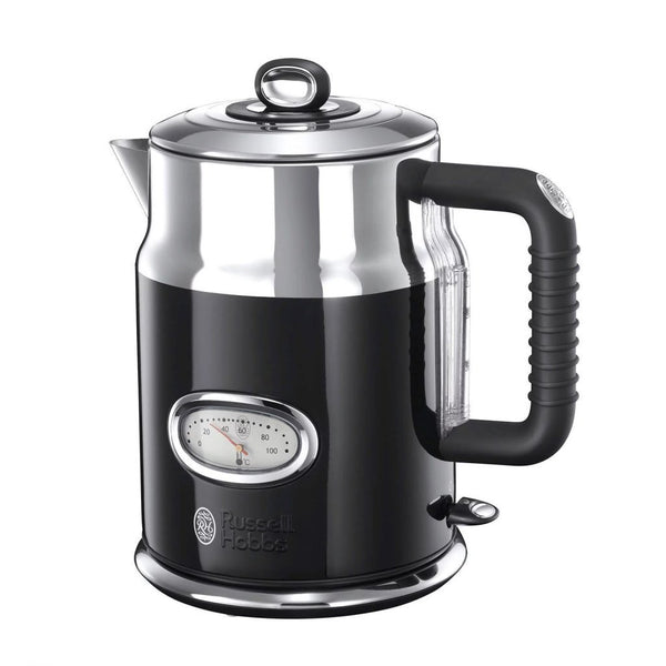 Russell Hobbs Retro Classic Waterkoker 1.7L 2400W Zwart/Chroom