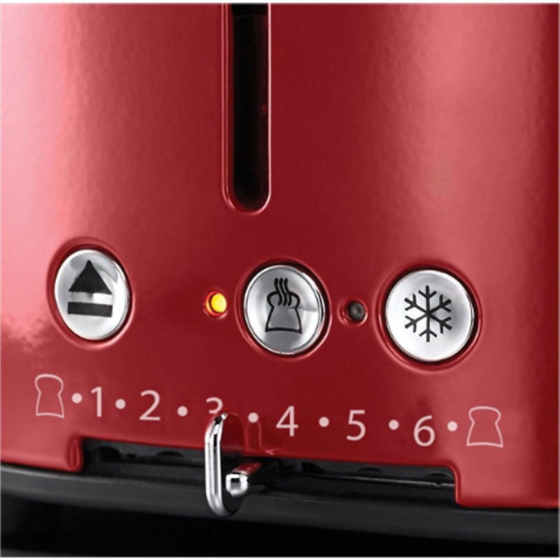 Russell Hobbs 21680-56 Retro Vintage Broodrooster Rood/RVS