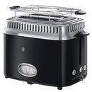 Russell Hobbs 21681-56 Retro Classic Noir Broodrooster Zwart/Chroom