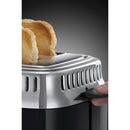 Russell Hobbs 21681-56 Retro Classic Noir Broodrooster Zwart/Chroom