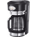 Russell Hobbs Retro Classic Noir Koffiezetapparaat Zwart/RVS