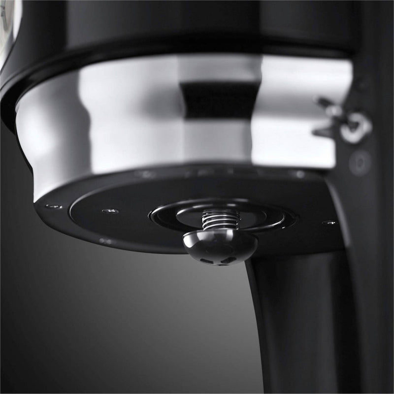 Russell Hobbs Retro Classic Noir Koffiezetapparaat Zwart/RVS