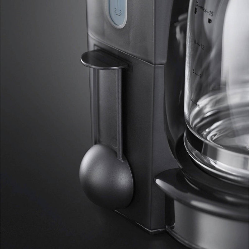 Russell Hobbs Retro Classic Noir Koffiezetapparaat Zwart/RVS