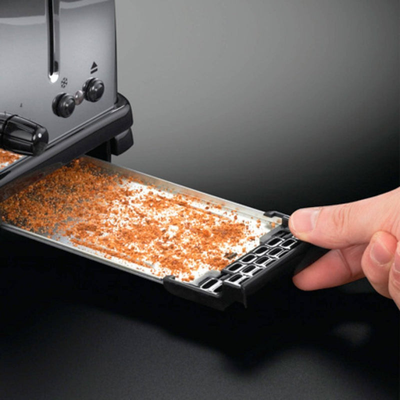 Russell Hobbs 23330-56 Colours Plus+ Flame Red Broodrooster Rood/Chroom