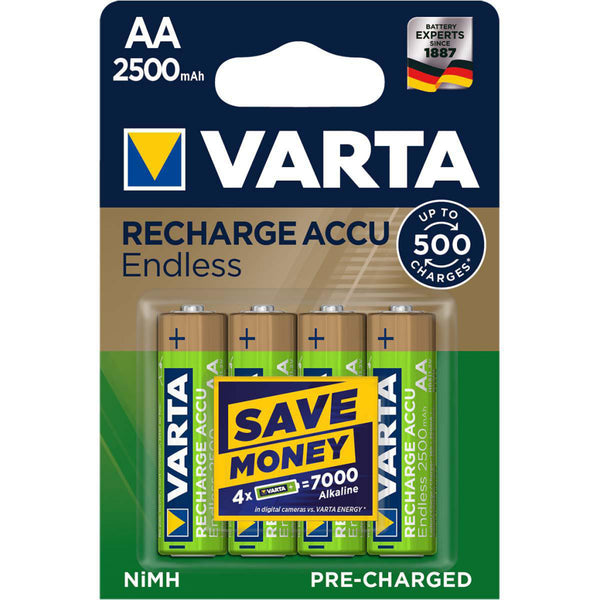 Varta VARTA-56686B Oplaadbare Nimh Batterij Aa 1.2 V 2500 Mah 4-blister