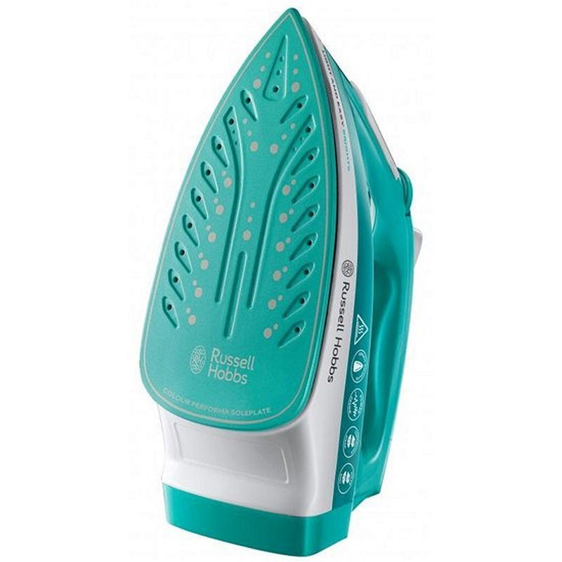 Russell Hobbs 24840-56 Light &amp; Easy Brights Aqua Stoomstrijkijzer Aqua/Wit