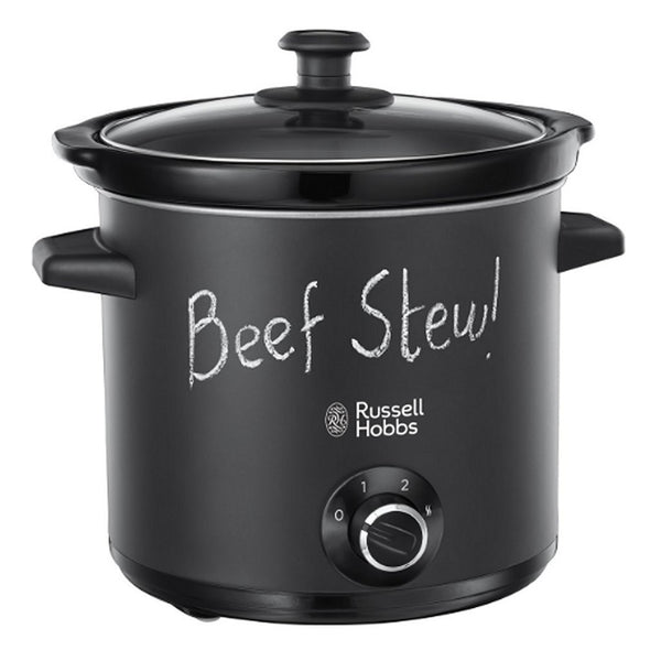 Russell Hobbs 24180-56 Chalkboard Slowcooker + 2 Krijtjes Zwart