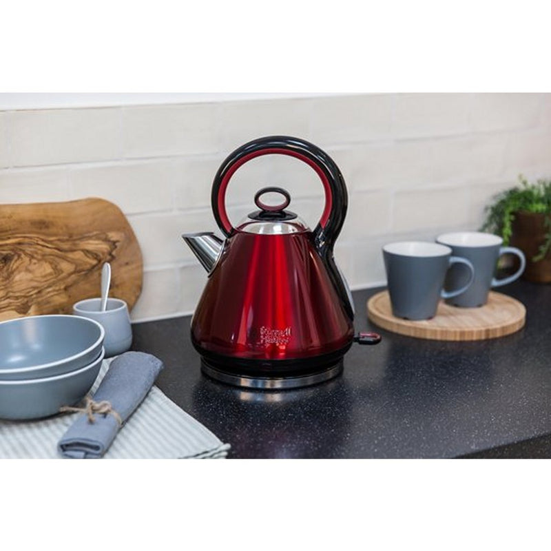 Russell Hobbs 21885-70 Legacy Red Waterkoker 1.7L 2400W Rood/RVS