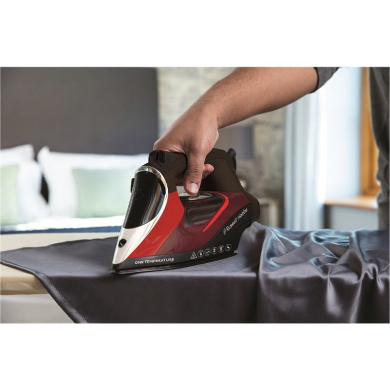 Russell Hobbs 25090-56 One Temperature Stoomstrijkijzer Rood/Zwart
