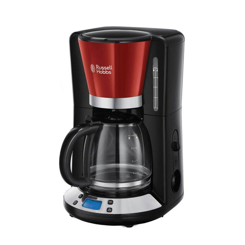 Russell Hobbs 24031-56 Colours Plus+ Koffiezetapparaat Rood/Zwart
