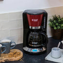 Russell Hobbs 24031-56 Colours Plus+ Koffiezetapparaat Rood/Zwart