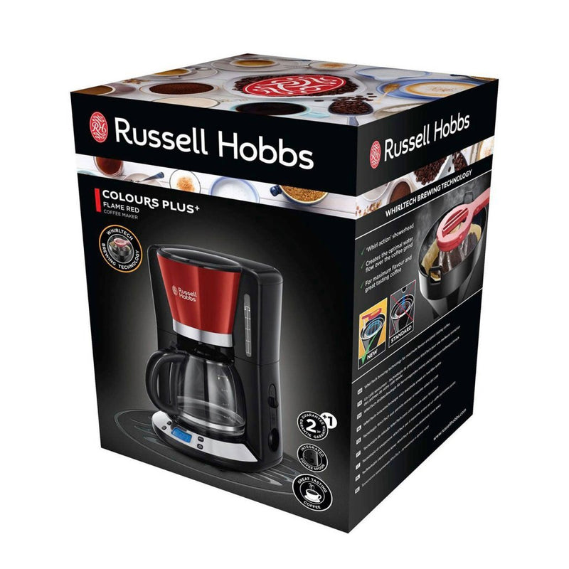 Russell Hobbs 24031-56 Colours Plus+ Koffiezetapparaat Rood/Zwart
