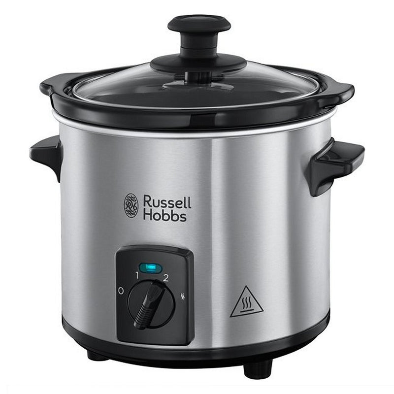 Russell Hobbs 25570-56 Compact Home Slowcooker 1.5L RVS/Zwart