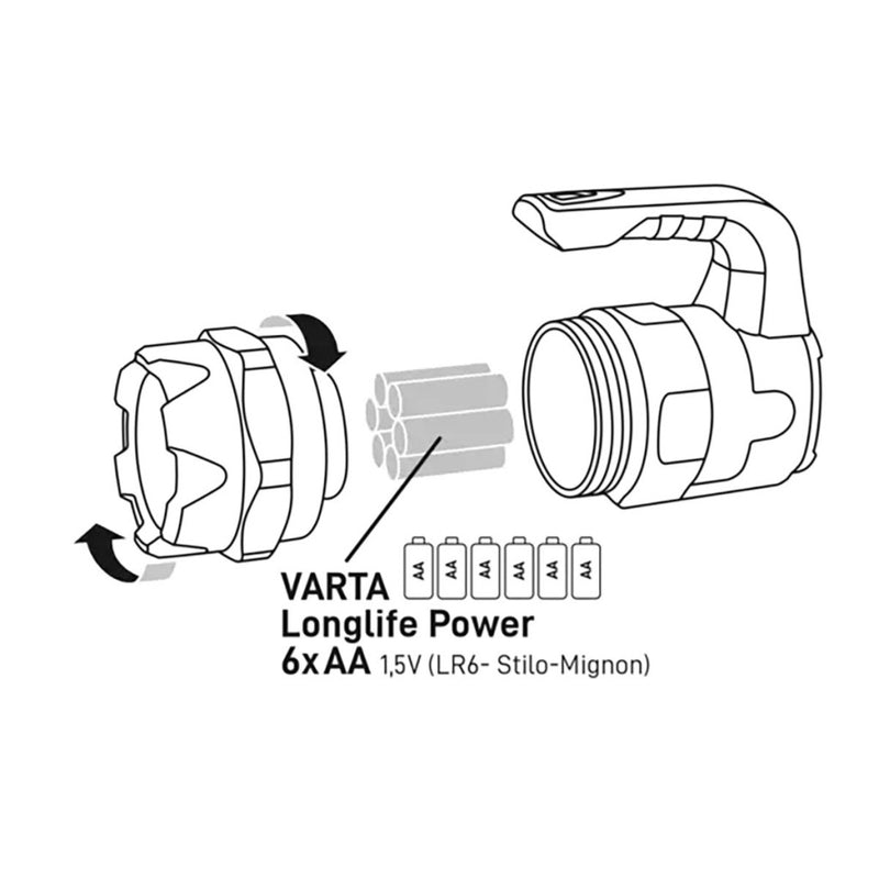 Varta 18751101421 Indestructible Bl20 Pro