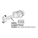 Varta 17732101421 Indestructible H20 Pro Hoofdlamp