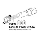 Varta 18710101421 Indestructible F10 Pro