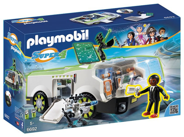 Playmobil 6692 Super 4 Agent Gene en Kameleon