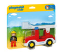 Playmobil 1.2.3. Brandweerwagen met Ladder - 6967
