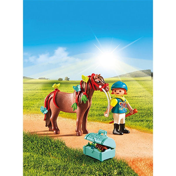 Playmobil 6971 Country Pony met Figuur + Accessoires