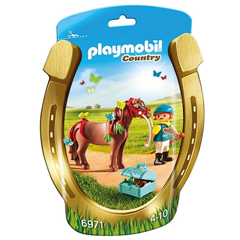 Playmobil 6971 Country Pony met Figuur + Accessoires