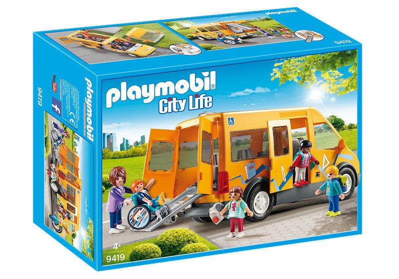 Playmobil 9419 City Life Schoolbus
