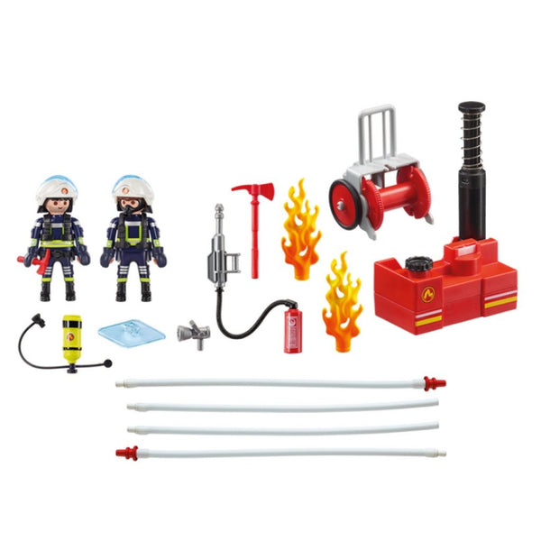 Playmobil 9468 Brandweerteam met Bluspomp