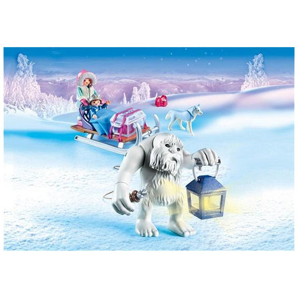 Playmobil 9473 Yeti met Slee met Licht