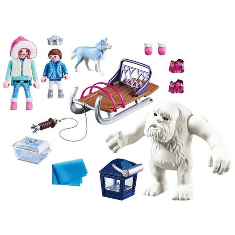 Playmobil 9473 Yeti met Slee met Licht