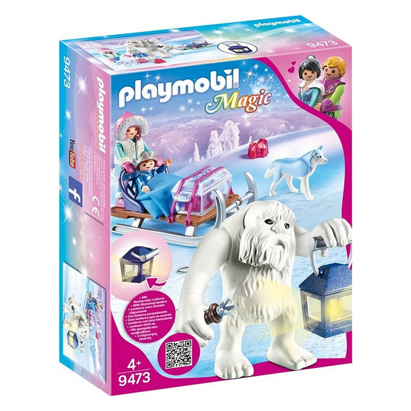 Playmobil 9473 Yeti met Slee met Licht
