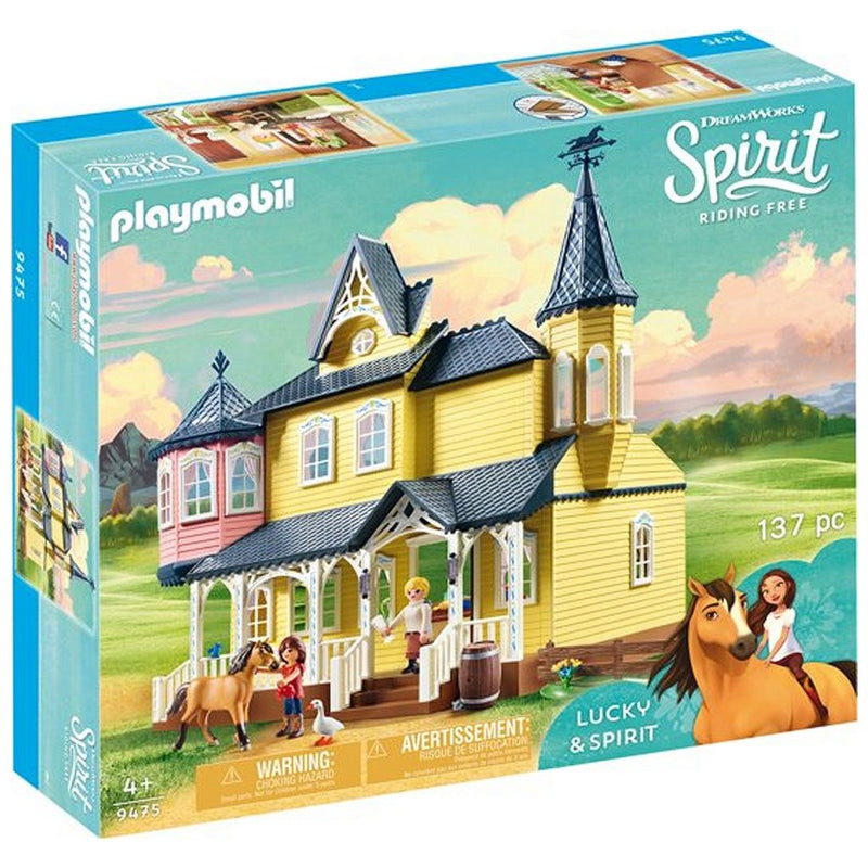 Playmobil 9475 Dreamworks Spirit Lucky's Huis