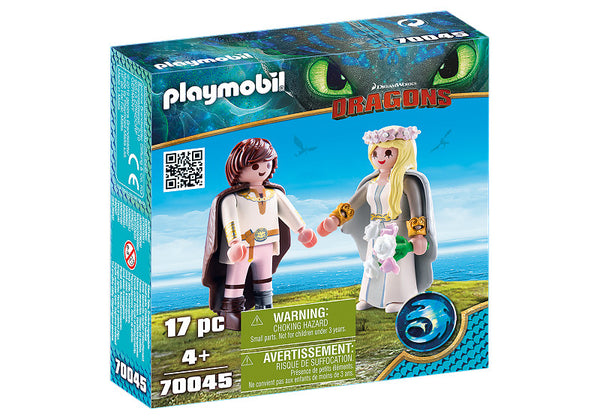 Playmobil 70045 Dreamworks Dragons Astrid en Hikkie Bruiloft