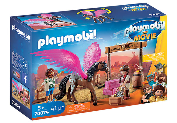 Playmobil 70074 The Movie Ratteler&#039;s Rach met Gevleugeld Paard