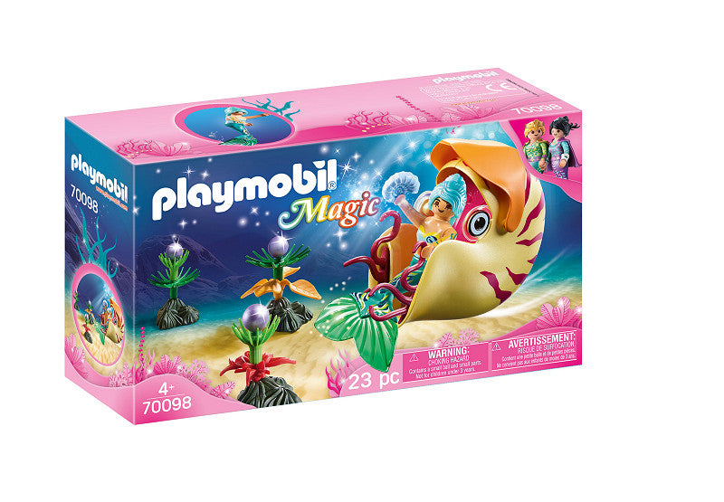 Playmobil 70098 Zeemeermin met Zeeslakkengondel
