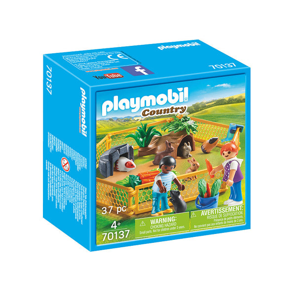Playmobil 70137 Country Kinderen met Kleine Dieren