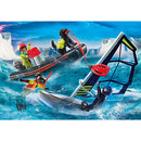Playmobil City Action redding poolglijder en rub. speedboot